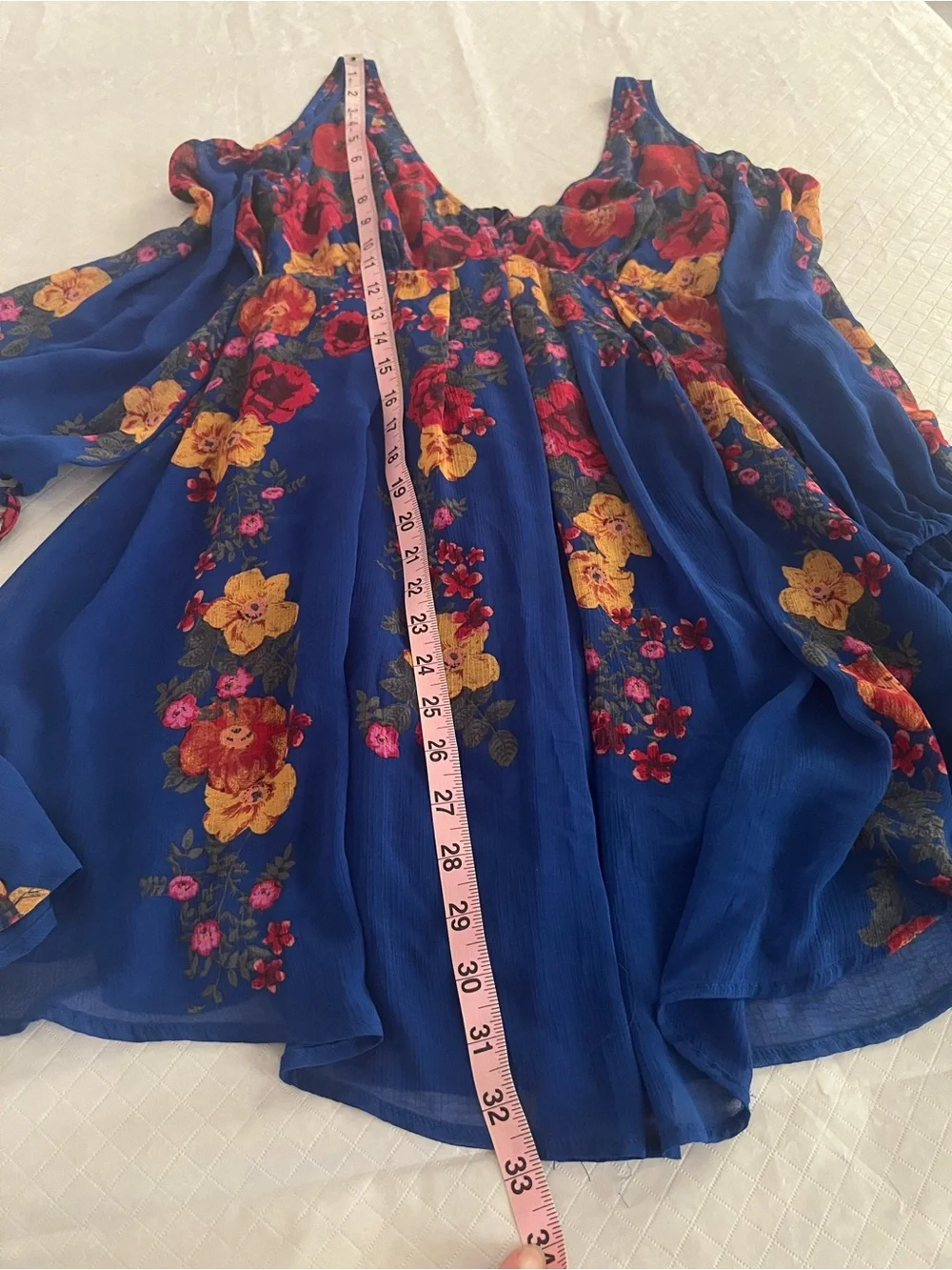 Free People flowy navy